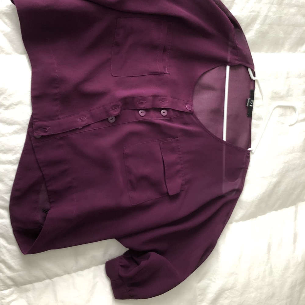 Purple shirt